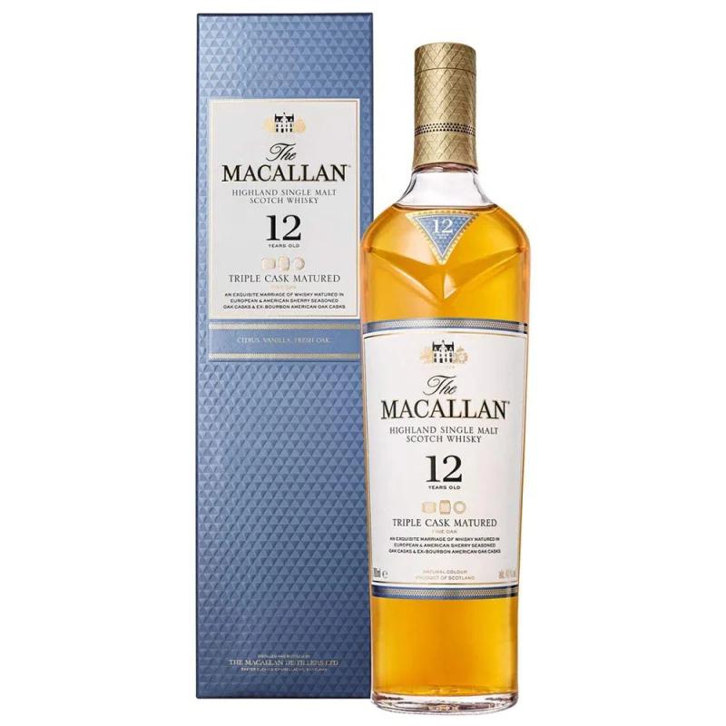 MACALLAN 12Y TRIPLE CASK